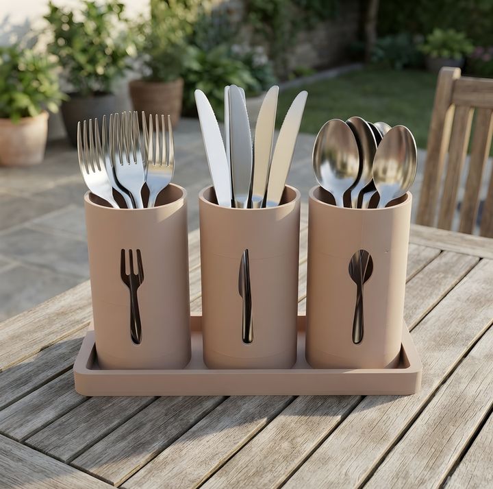 Cutlery holder set