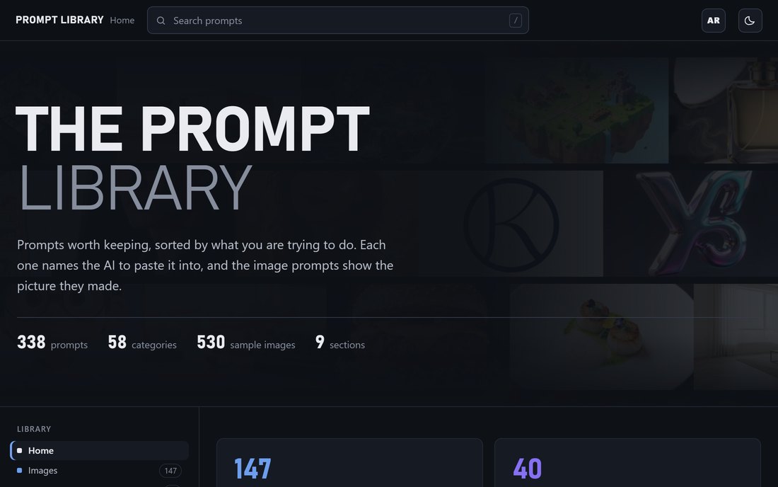 The Prompt Library