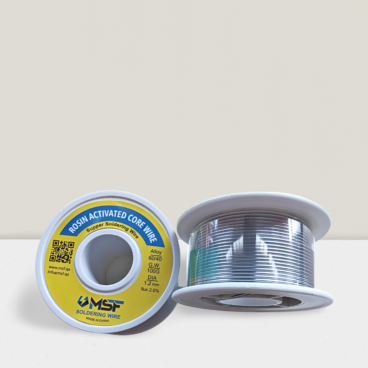 MSF Rosin Activated Core Soldering Wire 60/40 – 100g (1 2mm)