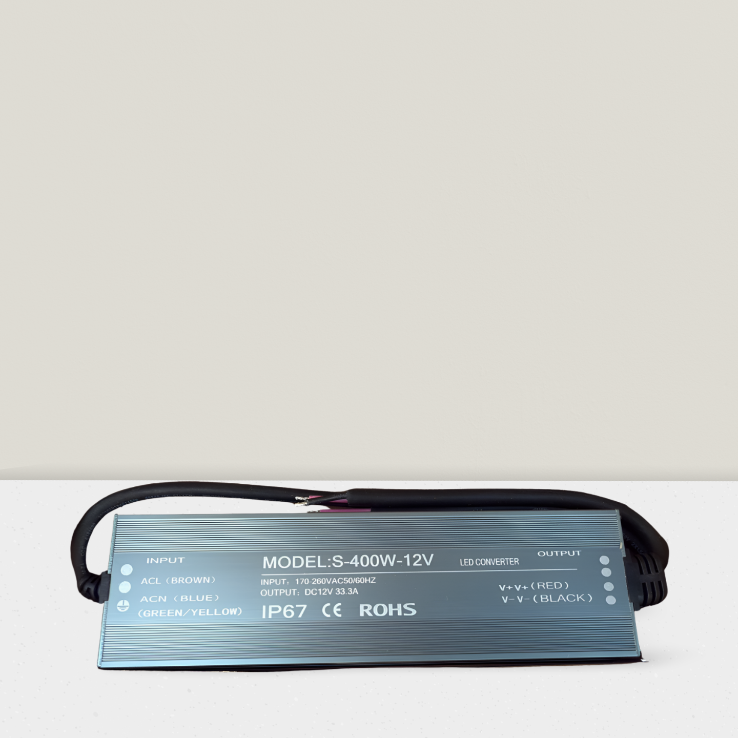 IP67 Waterproof LED Driver 400W 12V (S 400W 12V)
